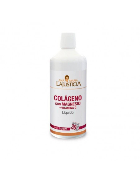 Ana María la Justicia - COLÁGENO CON MAGNESIO + VIT.C Líquido (1 L.) SABOR CEREZA