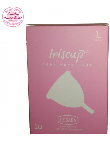 Irisana Íntima - IRISCUP TALLA L TRANSPARENTE 72.IR40L