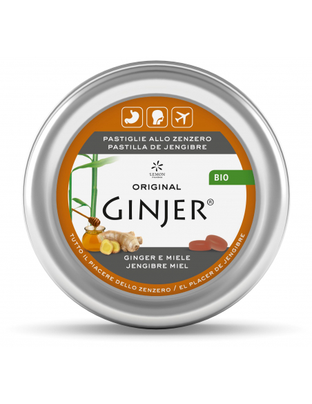 Lemonpharma - GINJER PASTILLAS MIEL LATA 40 GRS.