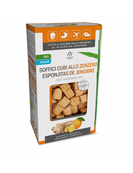 Lemonpharma - GINJER ESPONJITAS JENGIBRE BIO CAJA 60 GRS.