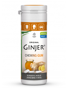 Lemonpharma - GINJER CHICLES MIEL STEVIA 30 GRS.