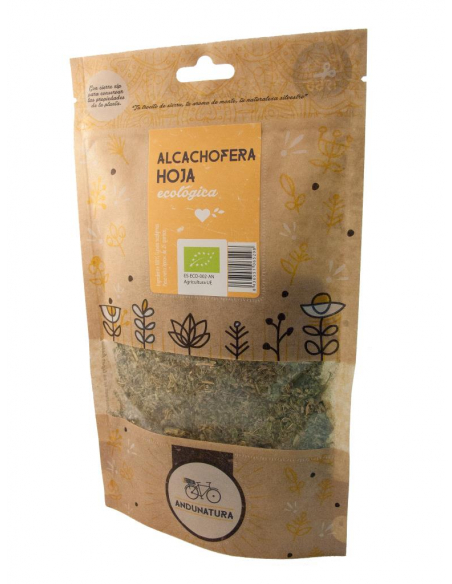 Andunatura - ALCACHOFERA HOJA BOLSA KRAFT 25 GRS. ECO