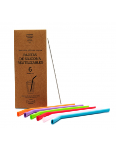 PAJITAS REUTILIZABLES DE...