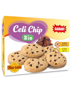 Sanavi - CELI-CHIP BIO GALLETAS CHIPS DE CHOCO SIN GLUTEN 150 GR