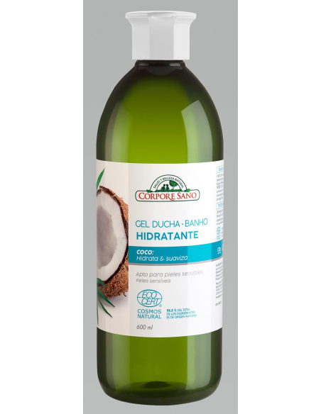 Corpore Sano - GEL DUCHA HIDRATANTE COCO COSMOS 600 ML.
