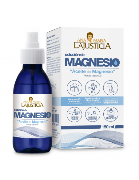 Ana María la Justicia - ACEITE DE MAGNESIO 150 ML.
