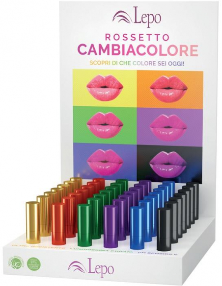 Lepo - EXPOSITOR + TESTER CAMBIACOLOR PH SENSIBLE 2020