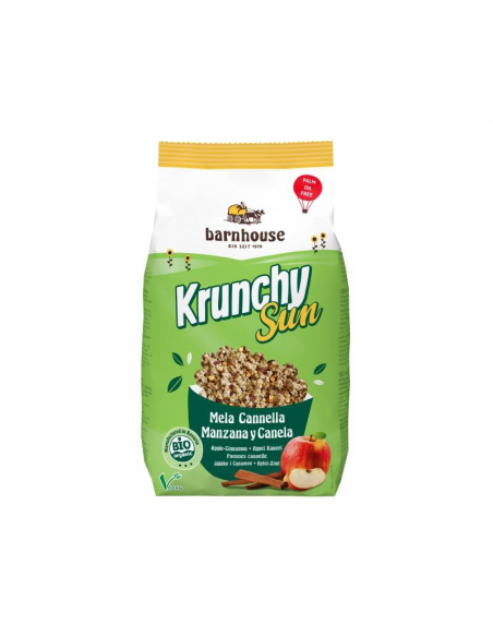 Barnhouse - MUESLI KRUNCHY SUN MANZANA CANELA BARNHOUSE 375 GRS.