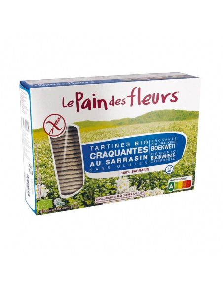 Biocop - CRACKER SARRACENO SIN SAL LE PAIN DES FLEURS 300 GRS.