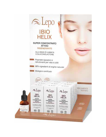 Lepo - EXPOSITOR + TESTER ECOBIO HELIX BABA DE CARACOL