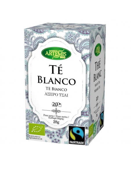 ARTEMIS BIO - INFUSION TE BLANCO ECO CAJA DE 20 FILTROS