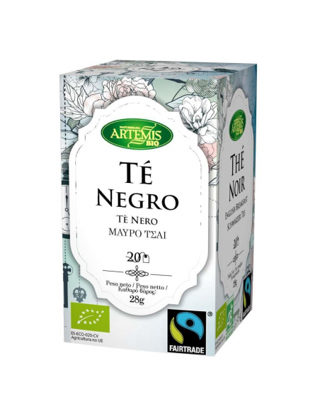 ARTEMIS BIO - INFUSION TE negro (English Breakfast) ECO CAJA DE 20 FILTROS