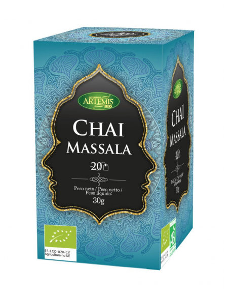 ARTEMIS BIO - INFUSION CHAI MASSALA ECO CAJA DE 20 FILTROS