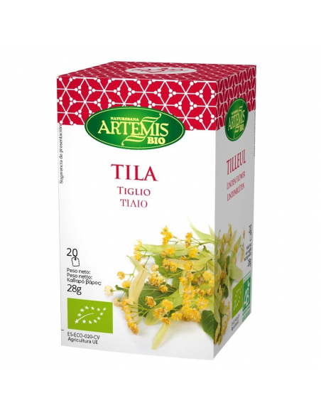 ARTEMIS BIO - INFUSION TILA ECO CAJA DE 20 FILTROS