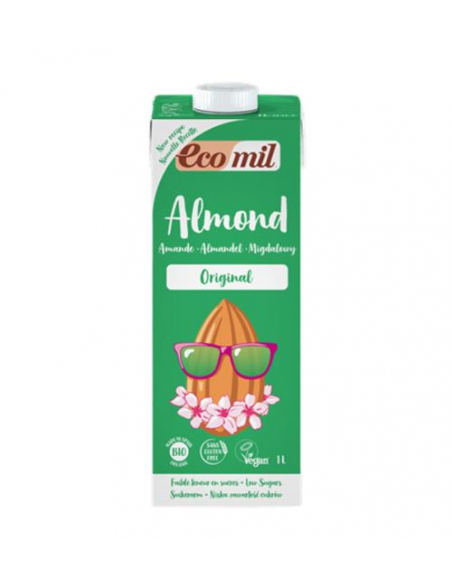 Ecomil - CAJA ECOMIL BIO ALMENDRA ORIGINAL 6 X 1 LITRO BRIK