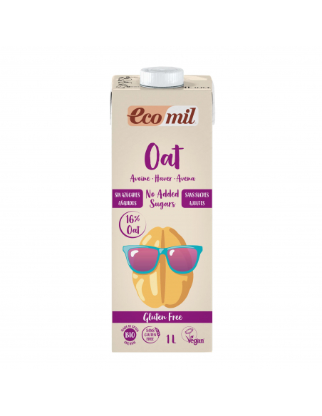 Ecomil - CAJA ECOMIL AVENA NATURE SIN GLUTEN BIO 6 X 1L.