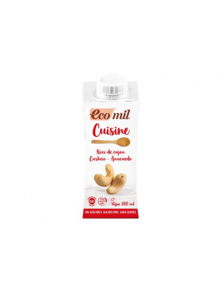 Ecomil - ECOMIL CUISINE CASHEW BIO 200 ML.