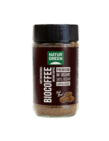 NATURGREEN BIOCOFFEE INSTANT BOTE 100 GRS.