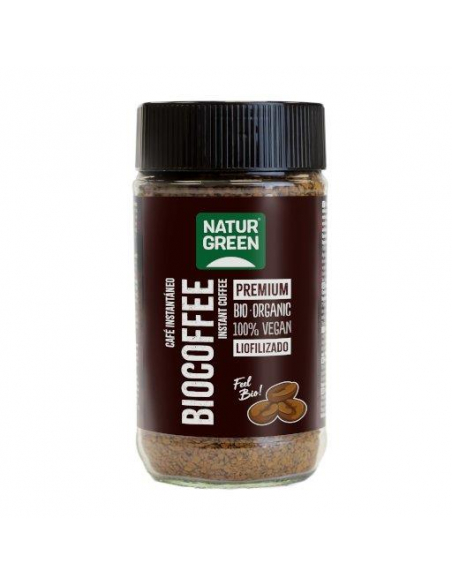 Naturgreen - NATURGREEN BIOCOFFEE INSTANT BOTE 100 GRS.