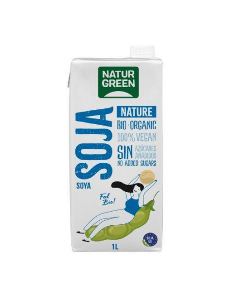 Naturgreen - CAJA NATURGREEN SOJA NATURE BRIK 6 X 1 L.
