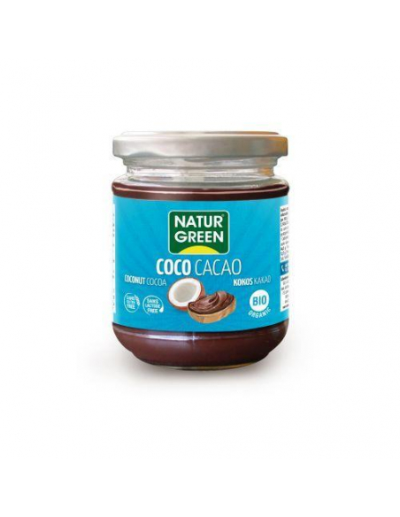 Naturgreen - NATURGREEN CREMA UNTABLE COCO CACAO BIO 200 GRS.