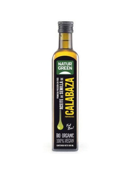 Naturgreen - ACEITE SEMILLA DE CALABAZA 500 ML. NATURGREEN