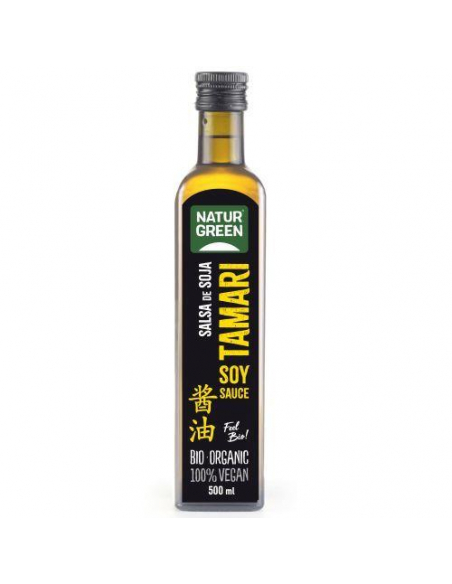 Naturgreen - NATURGREEN TAMARI SALSA DE SOJA BIO 500 ML.
