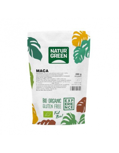 Naturgreen - NATURGREEN EXPERIENCE MACA ANDINA BIO DOYPACK 200 GRS.