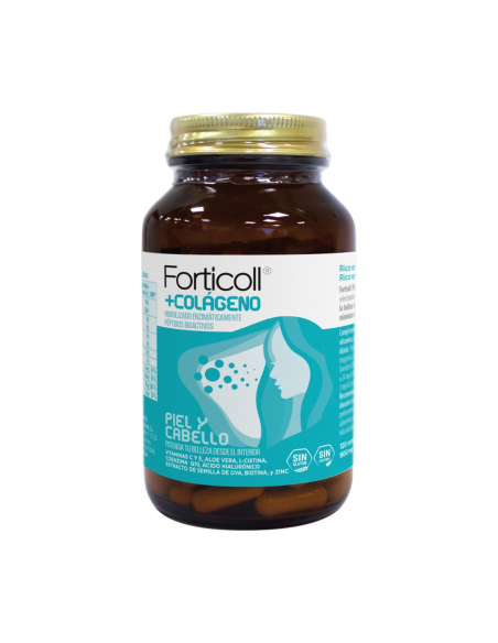 Forticoll - Almond FORTICOLL COLAGENO BIOACTIVO PIEL Y CABELLO 120 Comprimidos