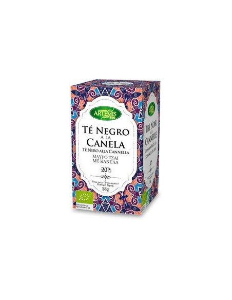 ARTEMIS BIO - INFUSION TE NEGRO A LA CANELA ECO CAJA DE 20 FILTROS