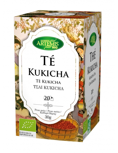 ARTEMIS BIO - INFUSION TE KUKICHA ECO CAJA DE 20 FILTROS