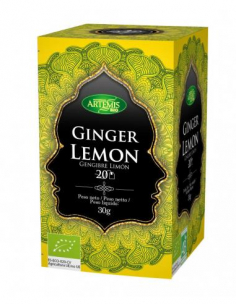 ARTEMIS BIO - INFUSION JENGIBRE LIMON ECO CAJA DE 20 FILTROS