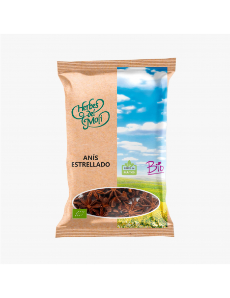 HERBES DEL MOLI - ANIS ESTRELLADO SEMILLAS ECO BOLSA 60 GRS.