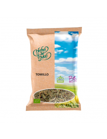 HERBES DEL MOLI - TOMILLO FLOR/HOJA ECO BOLSA 50 GRS.