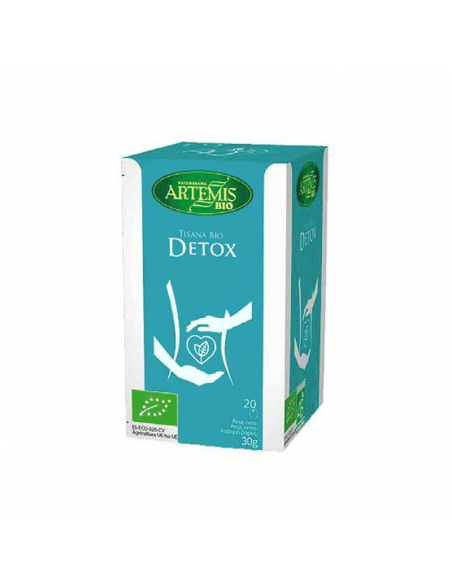 ARTEMIS BIO - INFUSION TISANA DETOX ECO CAJA DE 20 FILTROS