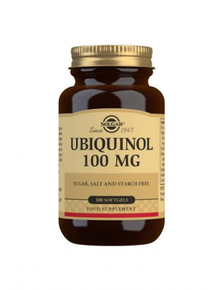 SOLGAR - UBIQUINOL 100 mg. (50) PERLAS