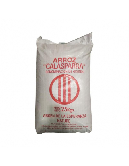 Biocop - ARROZ INTEGRAL SACO 25 KG. CALASPARRA