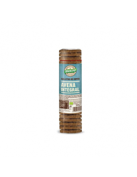Biocop - GALLETAS COPOS AVENA INTEGRAL BIOCOP 250 GRS.