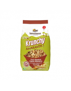 Barnhouse - MUESLI KRUNCHY AMARANTO ESPELTA ALMENDRAS BARNHOUSE 375 GRS.