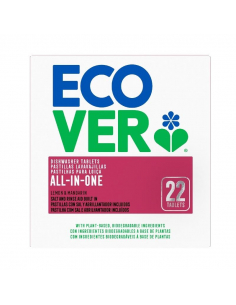 Ecover - LAVAVAJILLAS MAQUINA ALL-IN-ONE ECOVER 22 TAB