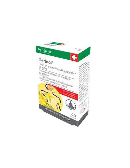 Dr. Dünner - DERINOL 40 CAPSULAS HIPERICO