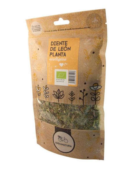 Andunatura - DIENTE DE LEON PLANTA ECO BOLSA KRAFT 40 GRS.