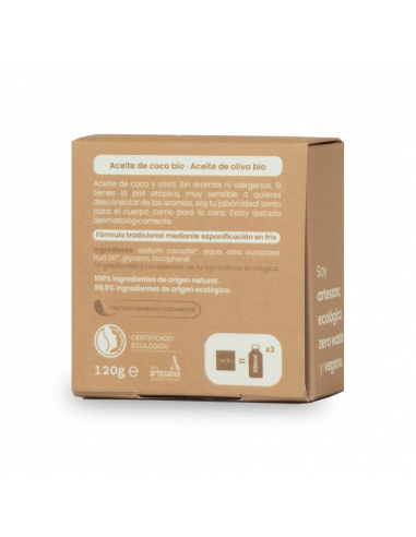 Biobel - JABON ESSABÓ SIN PERFUME 120 G