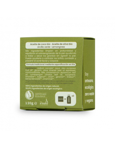 Biobel - JABON ESSABÓ PIEL GRASA Y ACNÉ 120 G