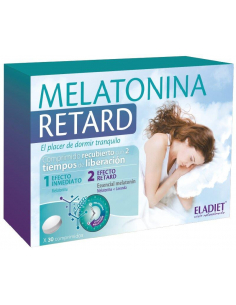 Eladiet - MELATONINA RETARD 30 COMPRIMIDOS