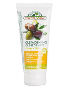 Corpore Sano - CREMA DE MANOS HOJAS DE OLIVO Y GAYUBA 100 ML