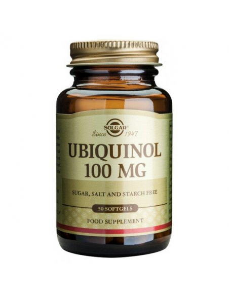 SOLGAR - UBIQUINOL 100 mg. (50) PERLAS
