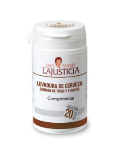 Ana María la Justicia - LEV.CERVEZA+GERMEN TRIGO+ TIAMINA (B1) 80 COMPRIMIDOS
