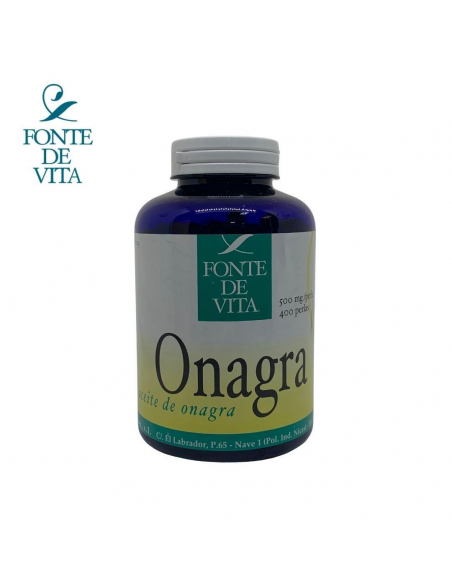 Fonte de Vita - ONAGRA 400 PERLAS 500 MGS.