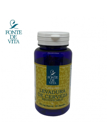 Fonte de Vita - LEVADURA REVIVIFICABLE  80 CAPSULAS